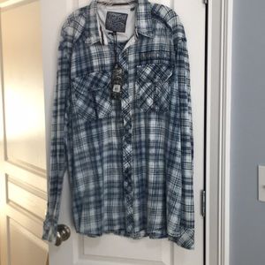 New men’s Affliction shirt sz 3x